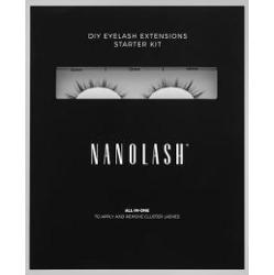 Nanolash DIY Eyelash Extensions Starter Kit zestaw do przedłużania rzęs w domu Flirty