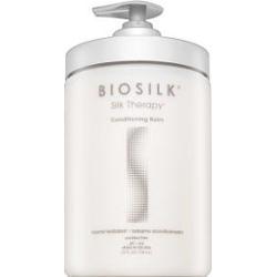 BioSilk Silk Therapy Conditioning Balm maska wygładzająca dla połysku i miękkości włosów 739 ml