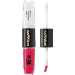 Dermacol 16H Lip Colour Extreme Long-Lasting Lipstick długotrwała pomadka do ust i błyszczyk No. 18 8 ml