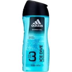 Adidas Ice Dive żel pod prysznic dla mężczyzn szampon i żel pod prysznic 2w1 dla mężczyzn 250 ml