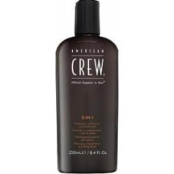 American Crew 3-in-1 szampon, odżywka i żel pod prysznic do codziennego użytku 250 ml