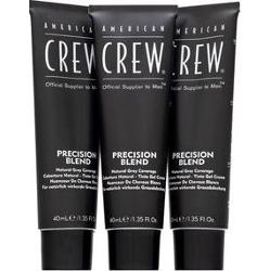 American Crew Precision Blend Natural Gray Coverage farba do włosów dla mężczyzn Medium Natural 4-5 3 x 40 ml