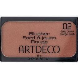 Artdeco Blusher pudrowy róż 02 Deep Brown Orange 5 g