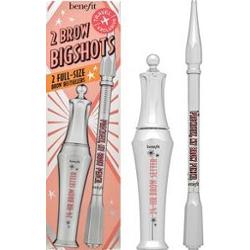 Benefit 2 Brow Bigshots zestaw podarunkowy do przycinania brwi 4 Warm Deep Brown 7 ml + 0,08 g