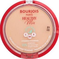 Bourjois Healthy Mix puder matujący nadający skórze promienny wygląd odcień 01 Ivory 10 g