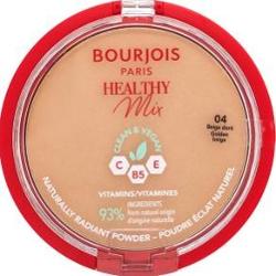 Bourjois Healthy Mix puder matujący nadający skórze promienny wygląd odcień 04 Golden Beige 10 g