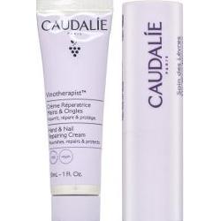Caudalie Vinotherapist zestaw do pielęgnacji skóry Hand & Nail Repairing Cream + Lips Conditioner 30 ml + 4,5 g