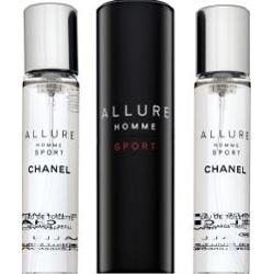 Chanel Allure Homme Sport - Refillable woda toaletowa dla mężczyzn 3 x 20 ml