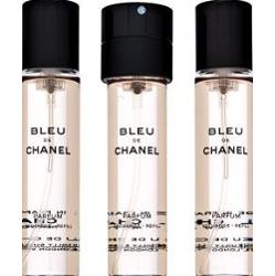Chanel Bleu de Chanel Parfum - Refill czyste perfumy dla mężczyzn 3 x 20 ml