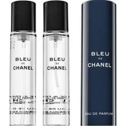 CHANEL BLEU DE CHANEL FLAKON TWIST AND SPRAY Z ZESTAWEM WYMIENNYCH WKŁADÓW – WODA PERFUMOWANA 60 ml Męskie