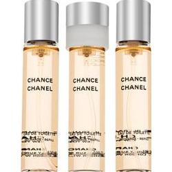Chanel Chance - Refill woda toaletowa dla kobiet 3 x 20 ml