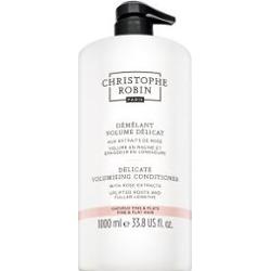 Christophe Robin Delicate Volumizing Conditioner odżywka wzmacniająca do włosów bez objętości 1000 ml