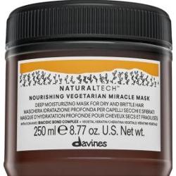 Davines Natural Tech Nourishing Vegetarian Miracle Mask odżywcza maska do włosów suchych i łamliwych 250 ml