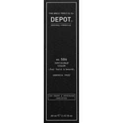 Depot NO. 506 Invisible Color - krem koloryzujący do włosów i brody bez amoniaku, 60ml Natural Steel | Średni Naturalny Popiel