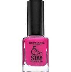Dermacol 5 Day Stay Nail Polish lakier do paznokci 17 Pink Affair 11 ml