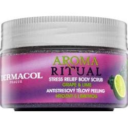 Dermacol Aroma Ritual peeling do ciała Stress Relief Body Scrub Grape & Lime 200 g