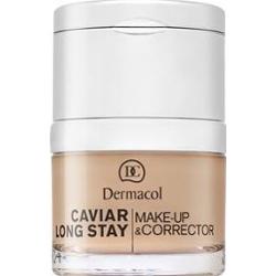 Dermacol Caviar Long Stay Make-Up & Corrector korektor z wyciągiem z kawioru i efektem wygładzającym 1 Pale 30 ml