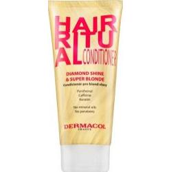 Dermacol Hair Ritual Diamond Shine & Super Blonde Conditioner odżywka wzmacniająca do włosów blond 200 ml