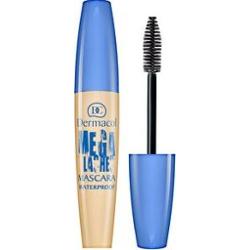 Dermacol Mega Lashes Mascara Waterproof wodoodporna mascara wydłużająca i pogrubiająca rzęsy Black 12,5 ml