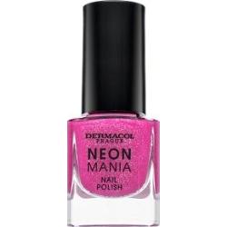 Dermacol Neon Mania Nail Polish lakier do paznokci 3 Purple Pulse 5 ml