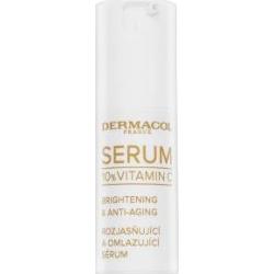 Dermacol Serum serum rozjaśniające z witaminą C przeciw starzeniu się skóry 10 % Vitamin C Brightening & Anti-Aging 30 ml
