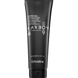 Echosline Karbon 9 Charcoal Mask maska do włosów farbowanych, rozjaśnianych i po innych zabiegach chemicznych 300 ml