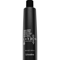 Echosline Karbon 9 Charcoal Shampoo szampon do włosów farbowanych, rozjaśnianych i po innych zabiegach chemicznych 350 ml