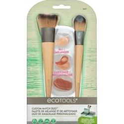 EcoTools Custom Match Duo pędzel do nakładania podkładu w płynie