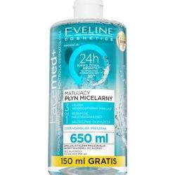 Eveline Cosmetics FaceMed+ matujący płyn micelarny 650 ml