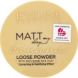 Eveline Matt My Day Banana Loose Powder puder z formułą matującą 6 g