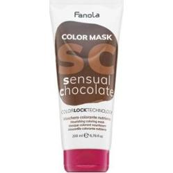 Fanola Color Mask odżywcza maska koloryzująca dla ożywienia koloru Sensual Chocolate 200 ml