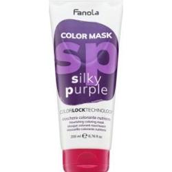 Fanola Color Mask odżywcza maska koloryzująca dla ożywienia koloru Silky Purple 200 ml