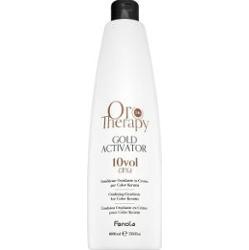 Fanola Oro Therapy 24k Gold Activator Oro Puro emulsja aktywująca do wszystkich rodzajów włosów 3% 10 Vol. 1000 ml