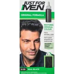 Just For Men Shampoo-in Haircolour Szampon koloryzujący dla mężczyzn H55 Natural Real Black 66 ml