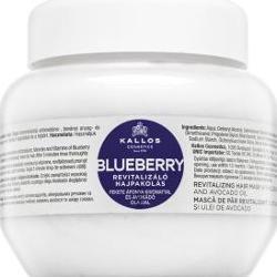 Kallos Blueberry Revitalizing Hair Mask do włosów suchych i zniszczonych 275 ml