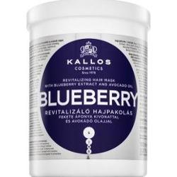 Kallos KJMN Professional Blueberry maseczka rewitalizująca do włosów suchych, zniszczonych i po zabiegach chemicznych 1000 ml