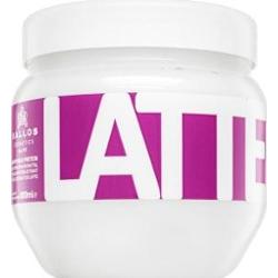 Kallos Latte Hair Mask maska wzmacniająca do włosów farbowanych, rozjaśnianych i po innych zabiegach chemicznych 800 ml