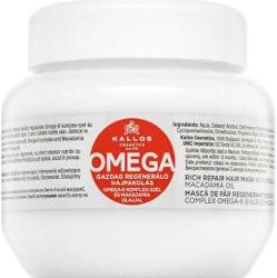Kallos Omega Rich Repair Hair Mask maska wzmacniająca do łamliwych włosów 275 ml