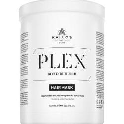 Kallos Plex Bond Builder Hair Mask maska wzmacniająca do włosów farbowanych, rozjaśnianych i po innych zabiegach chemicznych 1000 ml