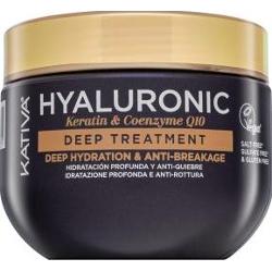 Kativa Hyaluronic Keratin - Coenzyme Q10 Deep Treatment maska wzmacniająca z kwasem hialuronowym 300 ml