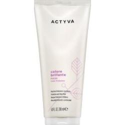 Kemon Actyva Colore Brillante Protection and Shine Mask maska wzmacniająca dla połysku i ochrony farbowanych włosów 200 ml