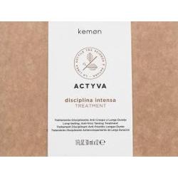 Kemon Actyva Disciplina Intensa Treatment odżywcza maska do włosów grubych i trudnych do ułożenia 12 x 30 ml