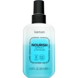 Kemon Nourish Spray 2 Phase pielęgnacja bez spłukiwania do włosów suchych i zniszczonych 200 ml