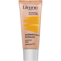 Lirene Brightening Fluid with Vitamin C podkład - fluid do ujednolicenia kolorytu skóry 02 Natural 30 ml