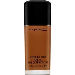 MAC Studio Fix Fluid Foundation SPF15 podkład o przedłużonej trwałości z ujednolicającą i rozjaśniającą skórę formułą NW46 30 ml