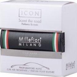 Millefiori Milano Icon Car Air Freshener Cold Water Urban