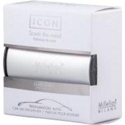 Millefiori Milano Icon Car Air Freshener Silver Spirit Classic