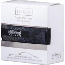 Millefiori Milano Icon Car Air Freshener Silver Spirit Textil Floral