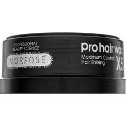 Morfose Pro Hair Gel Wax Black - żel do stylizacji włosów o mocnym stopniu utrwalenia, 150ml