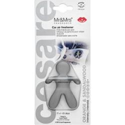 Mr & Mrs Fragrance Cesare Orange & Sandalwood zapach do samochodu 1 szt.